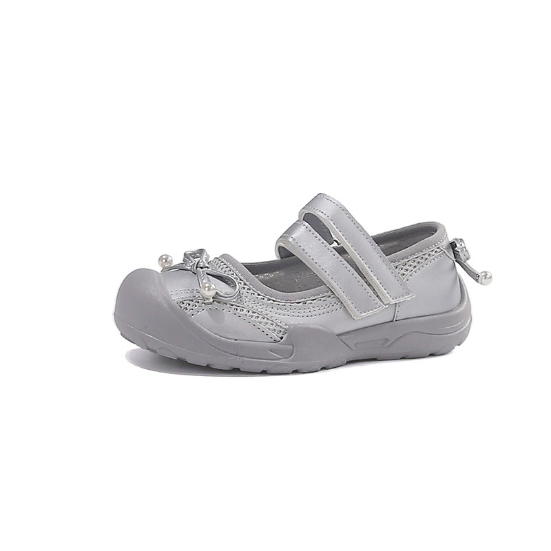 Niñas sandalias de moda versátiles 2026 verano nuevo niño hueco transpirable zapatos casuales arco Lefour zapatos moda