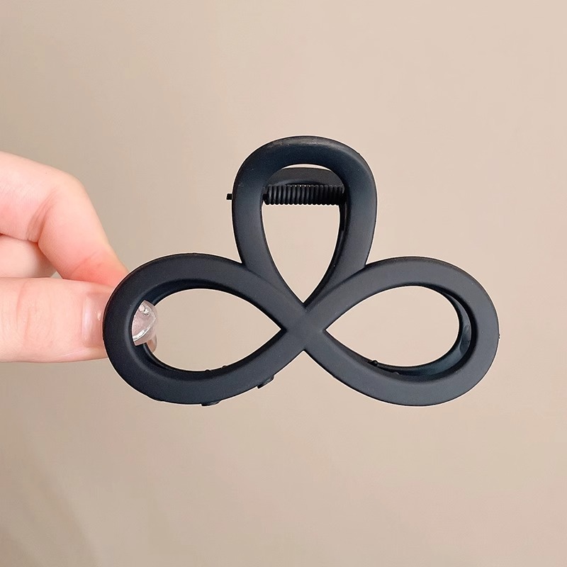 Pinza de agarre simple y versátil de temperamento, clip de tiburón grande, horquilla, pinza para el cabello de alta calidad para mujer, clip para el cabello en la parte posterior de la cabeza, accesorios para el cabello al por mayor