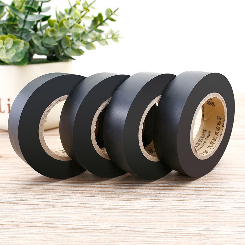 电胶18mm*20m PVC电工胶带电气绝缘胶布彩色自粘电线捆扎胶带批发