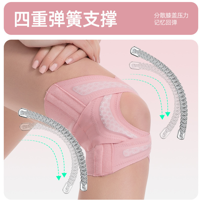 スポーツ膝パッド、半月板、特別な膝損傷関節保護スリーブ、滑り止めプロランニングフィットネスバスケットボール保護具|undefined