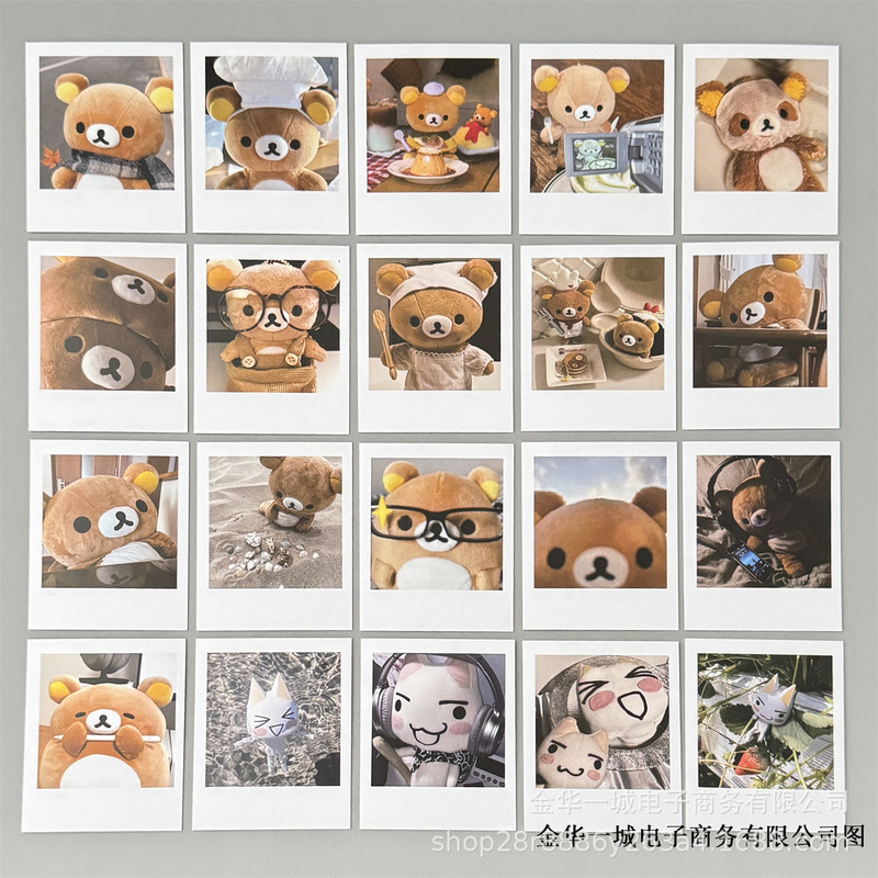 高颜値insアニメ証明書写真カードdiy手帳装飾素材カードパッケージ装飾かわいいアクセサリー|undefined