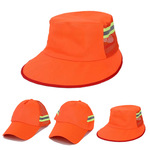 厂家批发环卫帽工人夏季遮阳防晒反光帽户外公路物业保洁工棒球帽