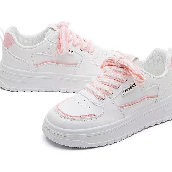 MEIKE2024 otoño nuevos zapatos de skate de moda versátil zapatos blancos pequeños zapatos de deporte casuales pop-ins