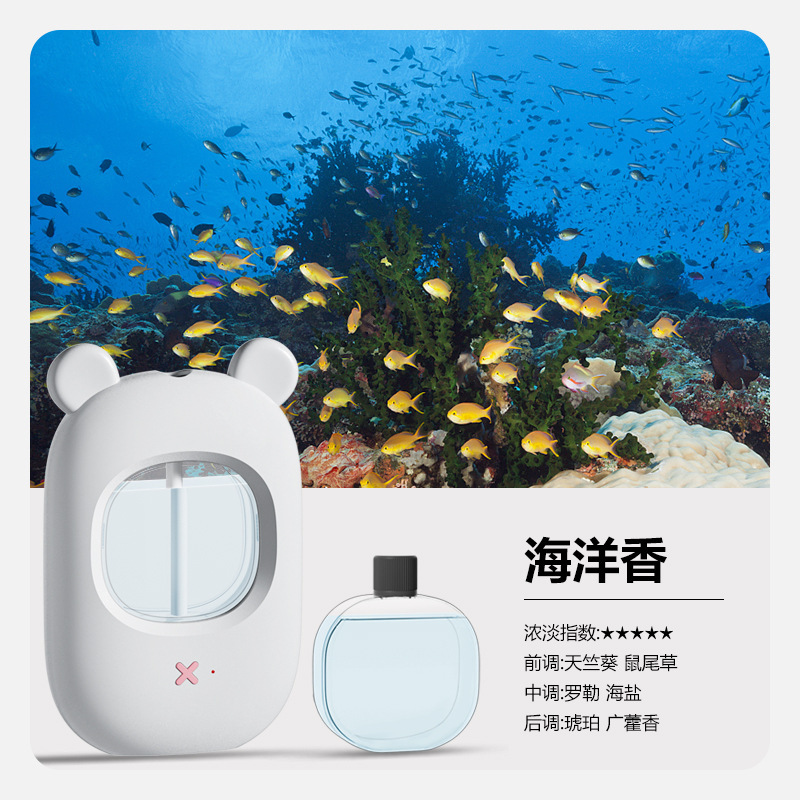 自動芳香噴霧機、エアフレグランスマシン、ディフューザー、エッセンシャルオイル専用、スマートアロマディフューザー、寝室、トイレ、クリエイティブ、漫画|undefined