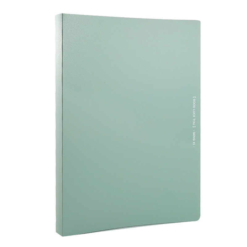 Carpeta de gradiente de gran capacidad de papel de examen de estudiantes carpeta A4 de alto valor de visualización de papelería de estudiantes