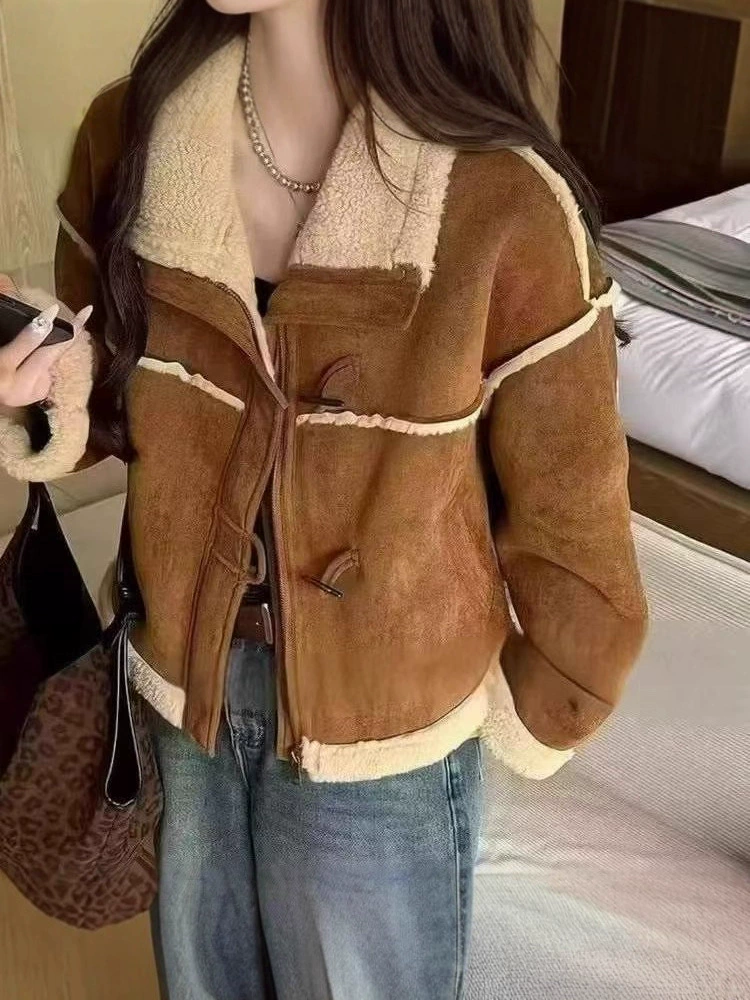 Демисезонная утепляющая куртка для отдыха, Velvet, 25 лет, увеличенная толщина