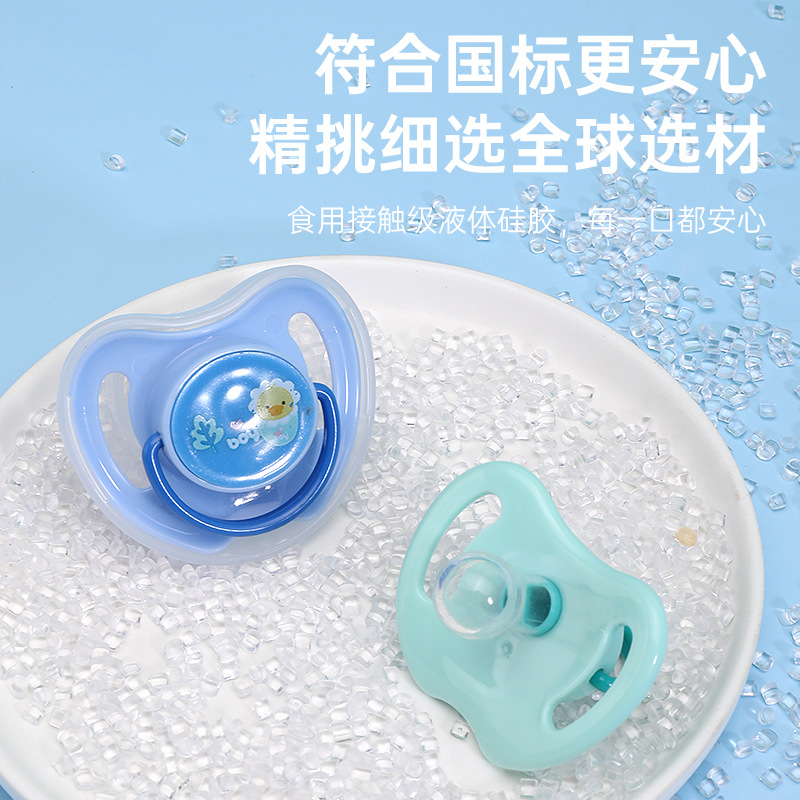 Chupete de Silicona con Diseño de Dibujos Animados para Bebés Recién Nacidos, Chupete de Confort para Dormir