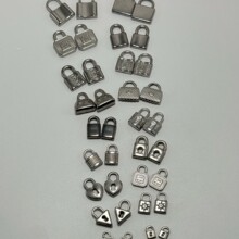 欧美朋克嘻哈不锈钢锁头包包系列吊坠时尚潮酷个性百搭diy饰品