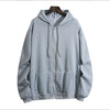 Hoody suitable for men and women, cardigan with zipper, shirt, fleece jacket, top, sports suit, plus size
