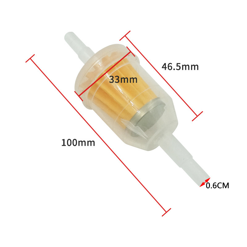 Accesorios de modificación de vehículos todoterreno scooter de motocicleta filtro de gasolina Filtro de taza de aceite de gasolina universal grande