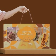 金語繁花似錦禮盒488g公司年貨中秋送禮喜餅結婚喜慶團購零食廠家