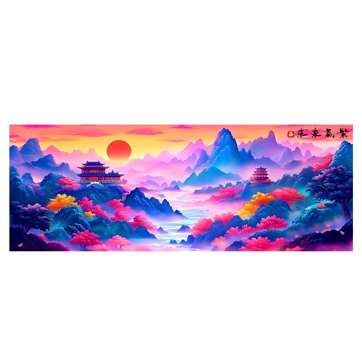 [Genuino] Mona Lisa Royal Cross Stitch Ziqi Donglai Sala de estar china Entrada Fábrica de punto de cruz al por mayor