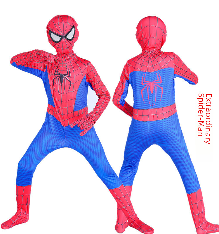 Spiderman Leotard Hero Expedition Adult cosplay Costume Halloween Child Siamese Clothes Miles