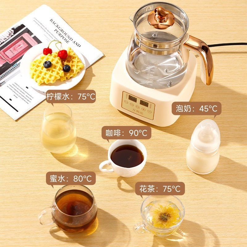 万利达电热水壶恒温壶家用婴儿冲奶器智能全自动温冲奶专用调奶器|undefined