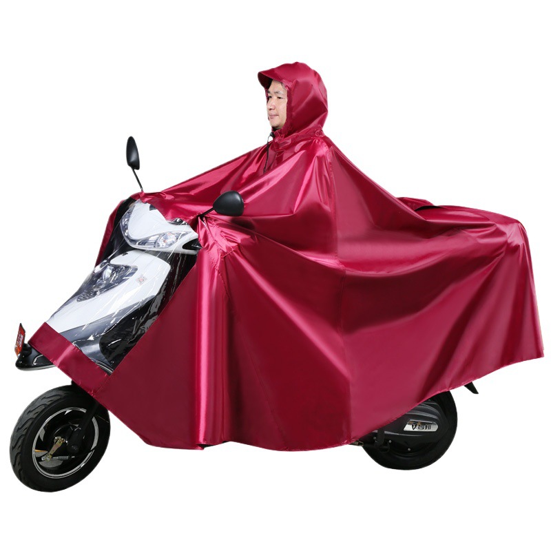 3YK 폭풍우 방지 비옷 전기 페달 오토바이 남자 전신 라이딩 싱글 더블 두꺼운 옥스포드 천 증가