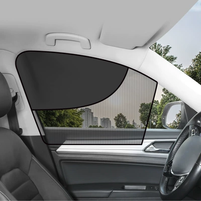 Car sunshade curtain, side window, interior curtain, privacy sun protection, heat insulation, sunshade, Magnetic Attraction car sunshade artifact
