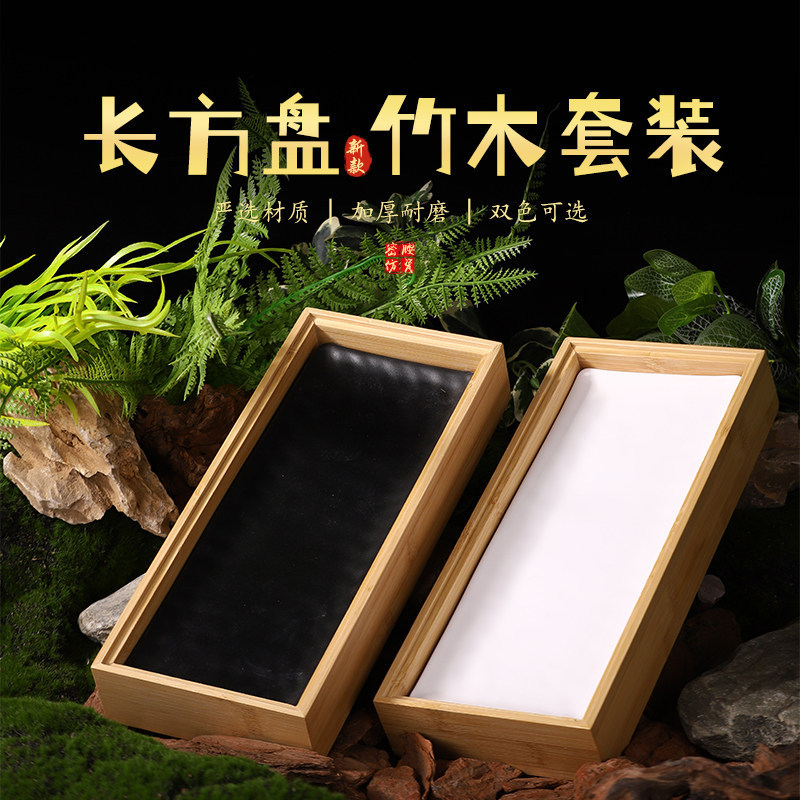 Internet-Famous Hot Pot Restaurant Fresh-Cut Beef Shabu-Shabu Plate Melamine Creative Rectangular Plate Bamboo Wood Set Beef Roll Presentation Tableware Internet-Famous Hot Pot Restaurant Fresh-Cut Beef Shabu-Shabu Plate Melamine Creative Rectangular Plate Bamboo Wood Set Beef Roll Presentation Tableware