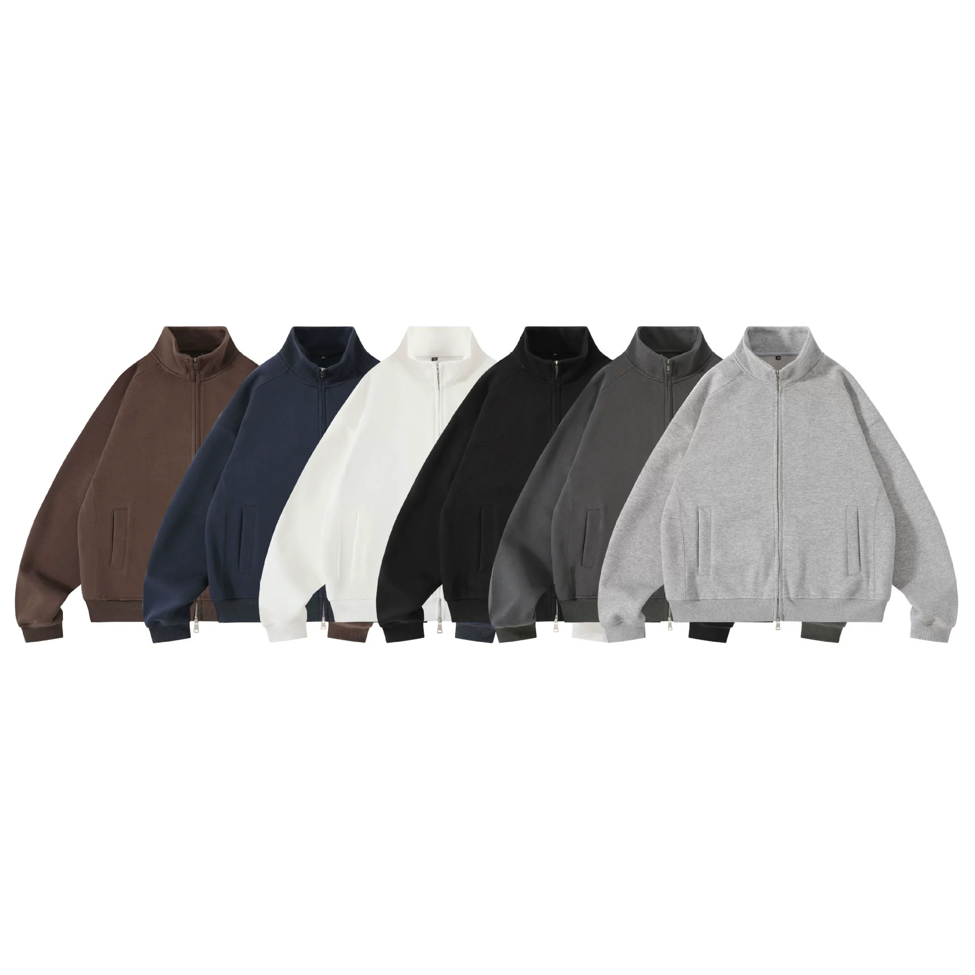 Куртка RUIIIENRS x Ropucha 2025: Новая модная универсальная повседневная модель с воротником-стойкой FJ222