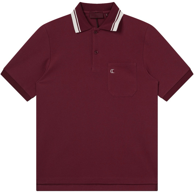 High-End Version 2026 Pocket Embroidered Logo Versatile Top Couple Style Comfortable Breathable Turn-Down Collar Knit Polo Shirt High-End Version 2026 Pocket Embroidered Logo Versatile Top Couple Style Comfortable Breathable Turn-Down Collar Knit Polo Shirt