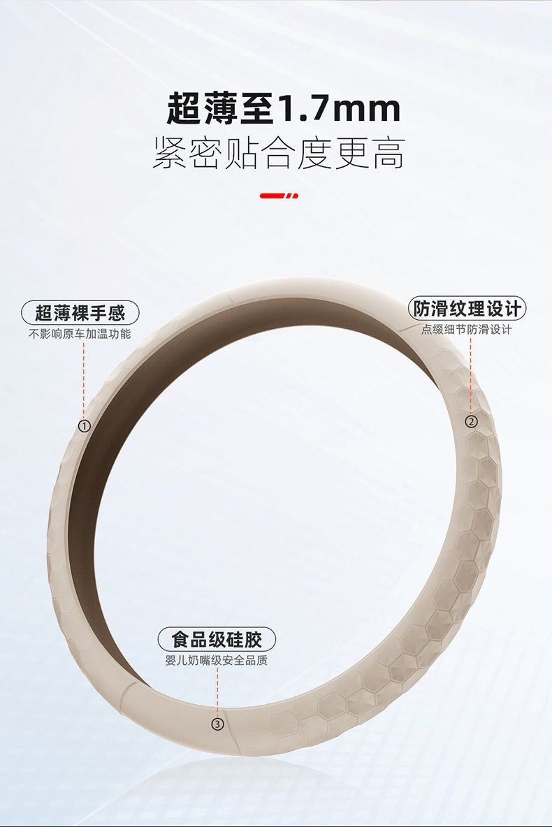 Suitable for Nio Es6/Et5T/Ec6/Es8/Ec7/Et7/Es7 Steering Wheel Cover Interior Modification Car Supplies