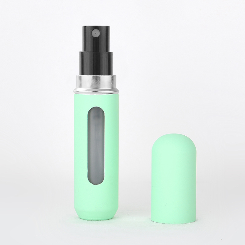 5ml de llenado inferior perfume sub-botella presionando botella de spray portátil de viaje sub-botella de líquido sub-contenedor botella cosmética