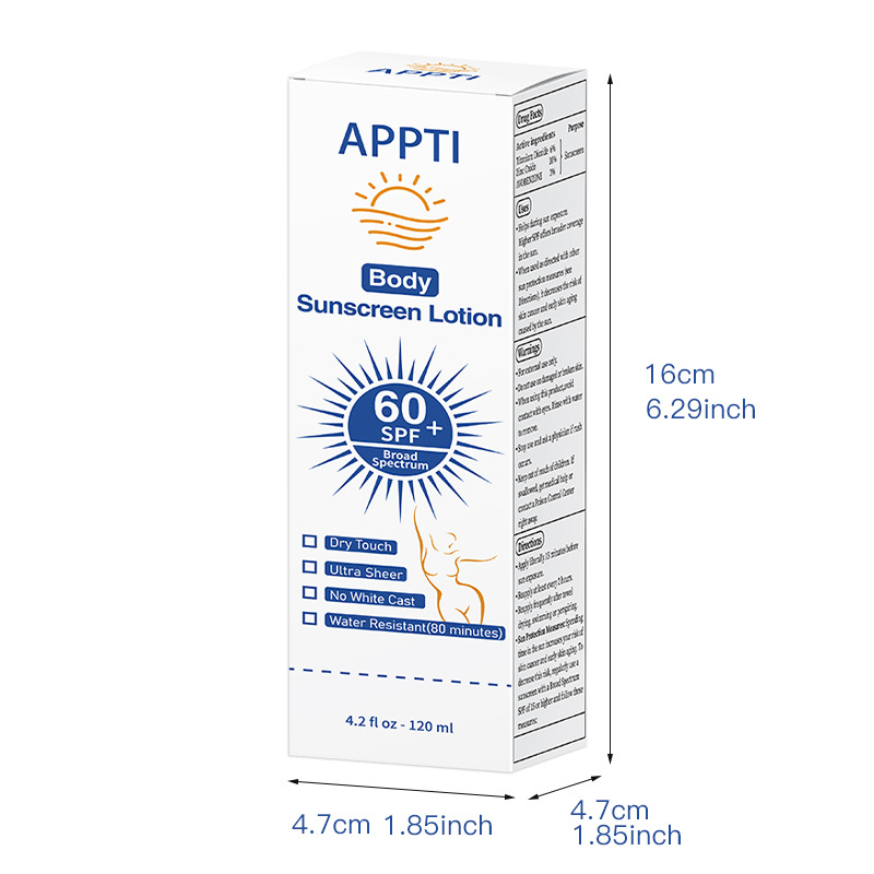 Sunscreen Sunscreen Lotion Whole Body Refreshing Sunscreen Isolation UV Protection Foreign Trade