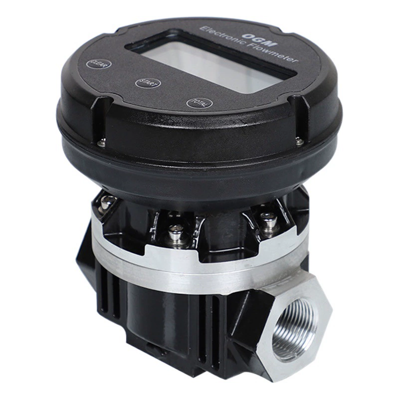OGM Овальный редукторный расходомер дизельный бензин электронный цифровой дисплей Счетчик алюминиевый сплав 1-дюймовый 1,5-дюймовый 2-дюймовый старый корпус