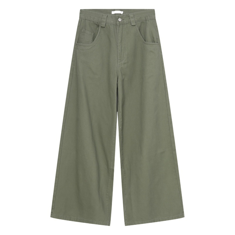 Mtlclothes ropa de Hombre | 2022 Otoño e Invierno nuevos hombres casual jeans straight Loose retro moda