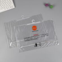 PVC挂钩袋制定内衣包装袋创意衣架袋透明塑料袋防水服装袋批发