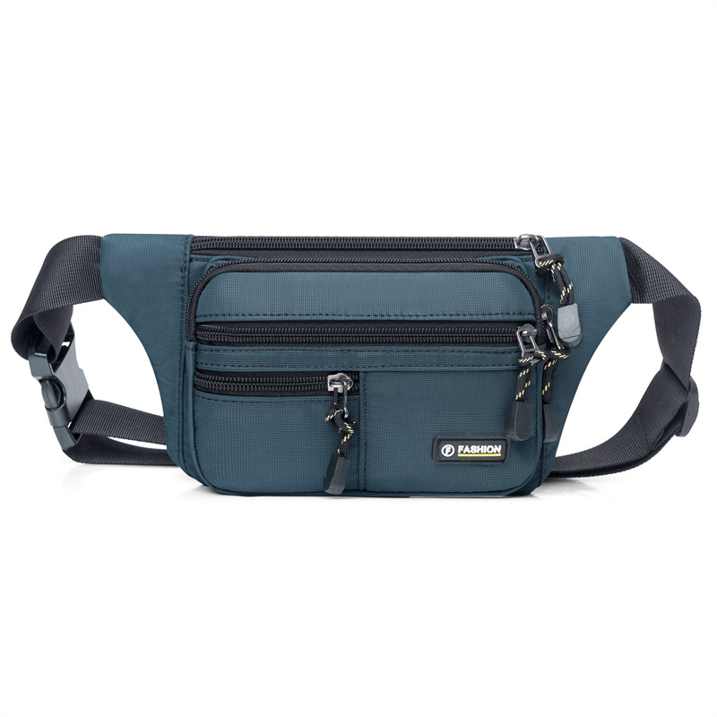 Moda nueva bolsa de cintura para hombres mochila multifuncional para viajar en bicicleta bolsa de pecho deportivo multicapa de hombro mochila