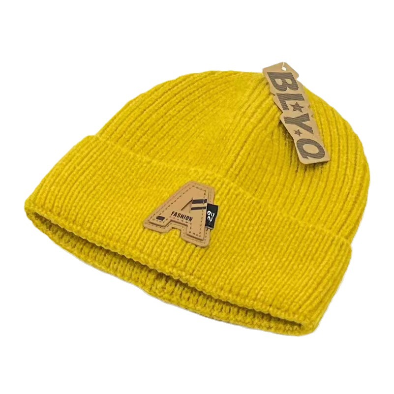 Korean version with winter warmth, pile up woolen cute versatile cold hat, loose revealing face, small and thick knitted_voghion.com