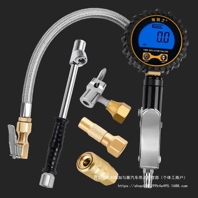 Air pressure gauge/tire pressure gauge Pressure Gauge Stainless Steel Tube