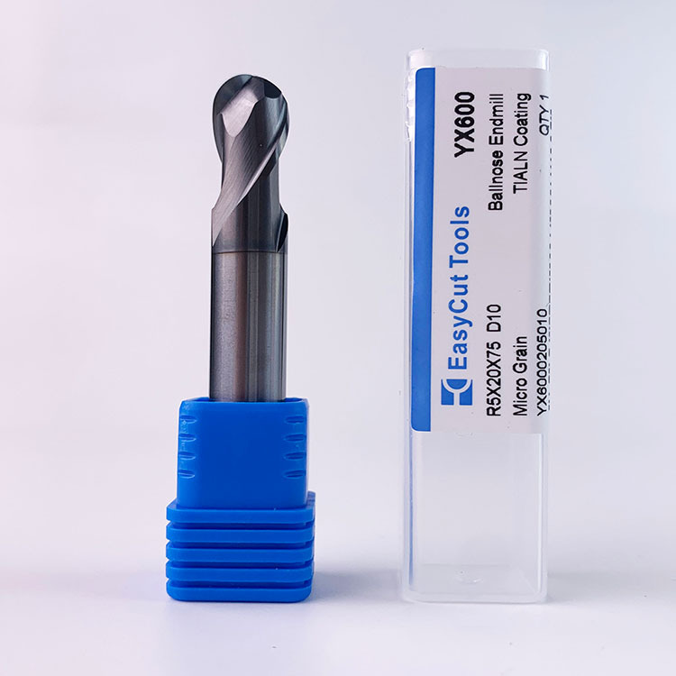 55度2刃钨钢球头铣刀通用型高效率不锈钢碳钢调质钢硬质合金球刀