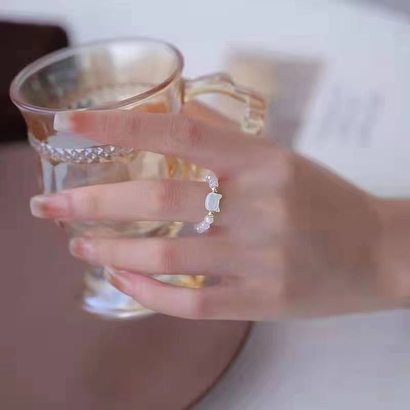  Anillo de liquidación de agosto - Diseño de nicho minimalista con graffiti y borde ondulado, elegante y exquisito, perro Pachia image 19
