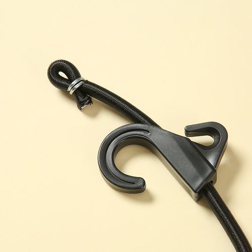 Cargo bundle rubber travel straps motorcycle electric bike elastic tightening straps with hooks elastic binding ropes round strings