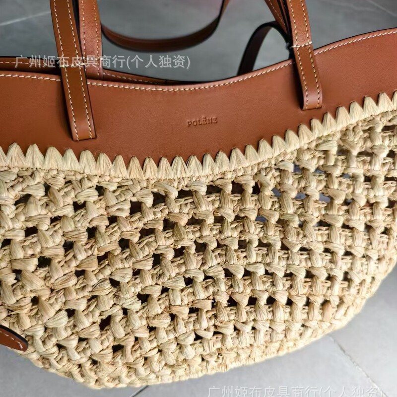 Cross-Border 26 New Models of Pole Woven Handbags, Casual Straw Tote Bags for Women, Large Capacity Simple Shoulder Bags Cross-Border 26 New Models of Pole Woven Handbags, Casual Straw Tote Bags for Women, Large Capacity Simple Shoulder Bags