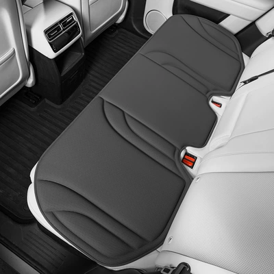 Four Seasons Pad All Seasons, Breathable, Non-Slip, Soft - noble-black-rear-seat-cushion-anti-fouling-leather-latex-cotton-core-not-tired-after-sitting-for-a-long-time
