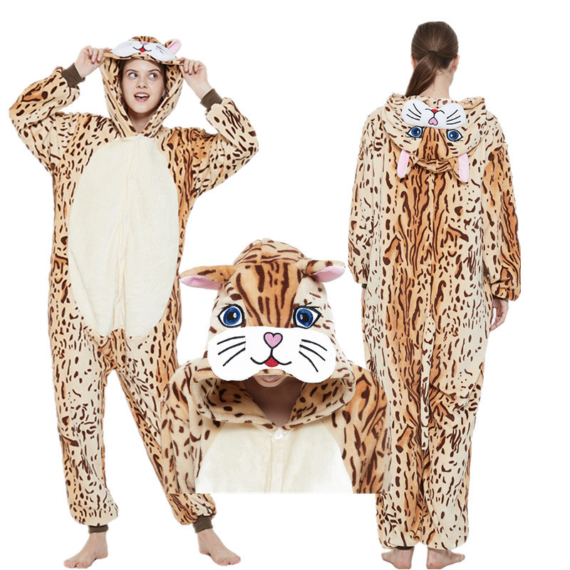 秋冬のごろつきのウサギのハスキーのフランネルの漫画の動物の連体のパジャマのカップルの家庭服のメーカーは直接販売します。|undefined