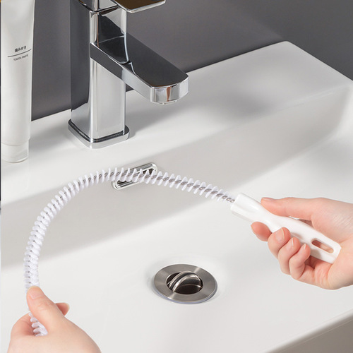 The magic tool for clearing the sewer, cleaning hair in the kitchen, toilet wash basin, anti-blocking cleaning rod, pipe dredge