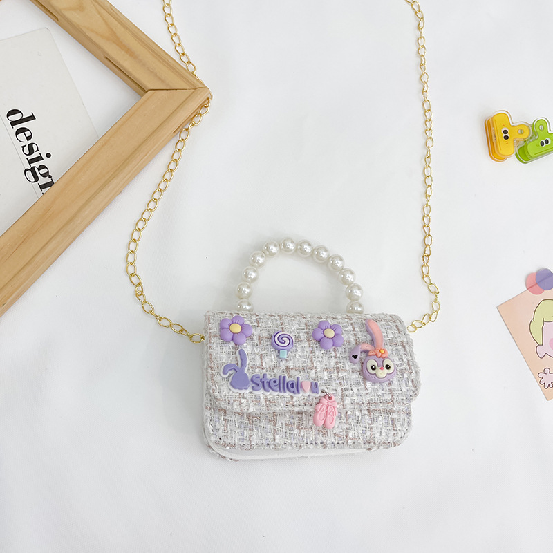 Bolsa de mensajero para niños hombro moda occidental princesa estilo coreano niña linda bebé 2022 nuevo bolso monedero