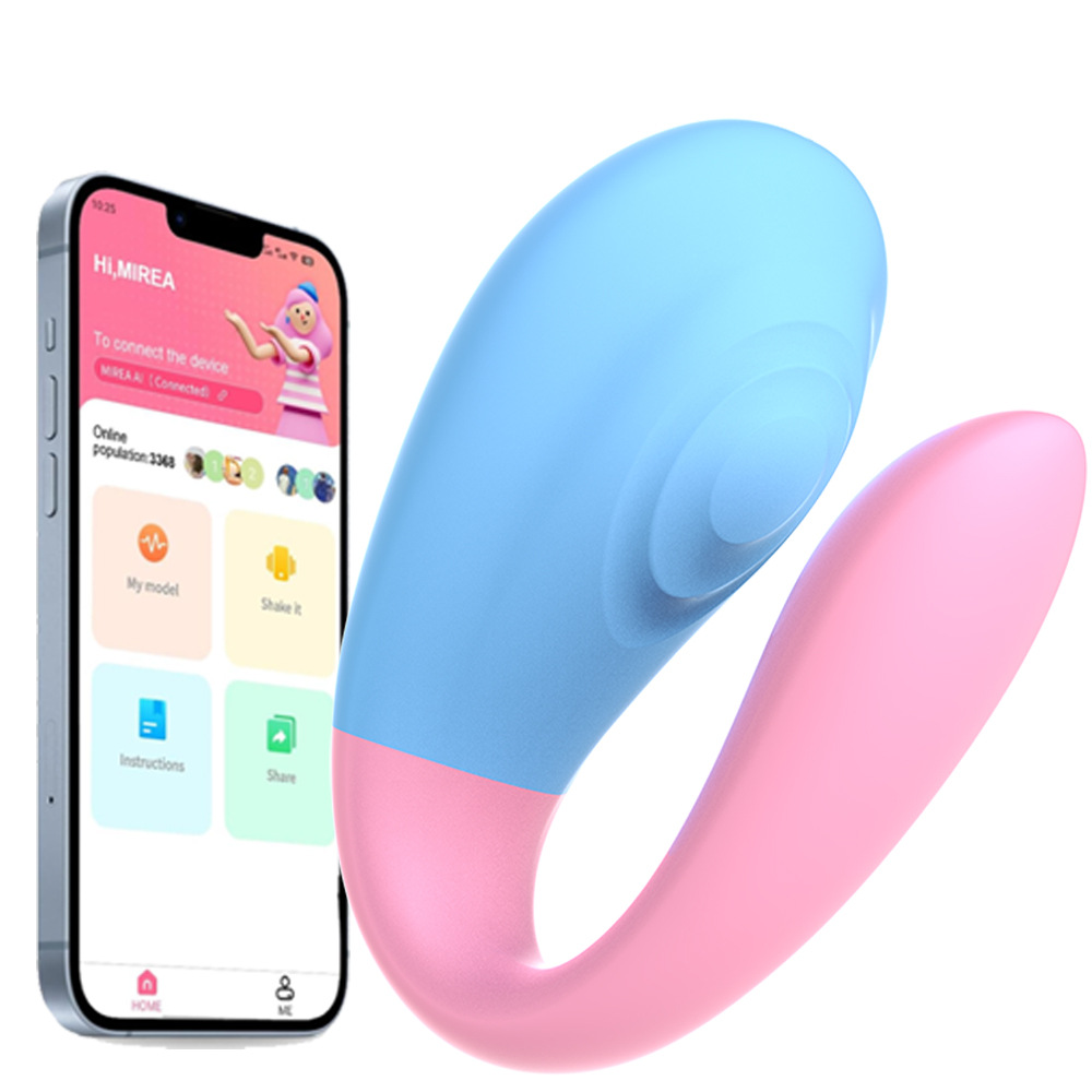 Wibrowator sterowany aplikacją z pilotem dla kobiet_voghion.com