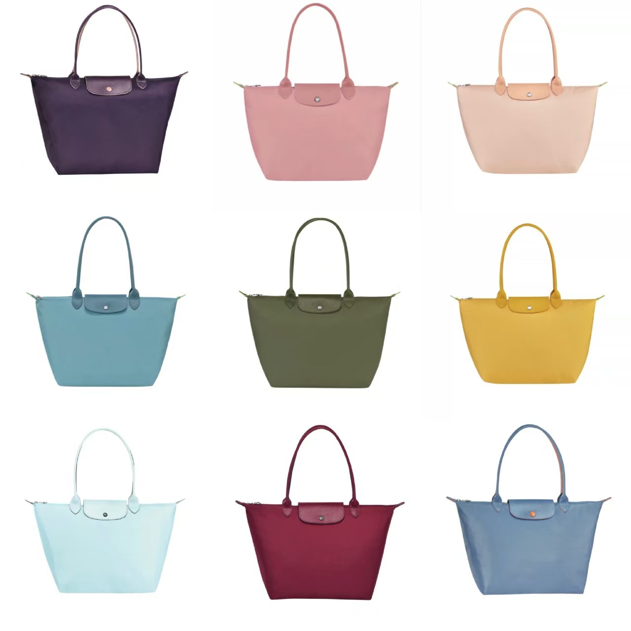 Cross-Border Special 70th Anniversary Nylon Dumpling Bag Handbag Shoulder Bag Large Capacity Commuter Foldable Women's Bag - Thumbnail 2