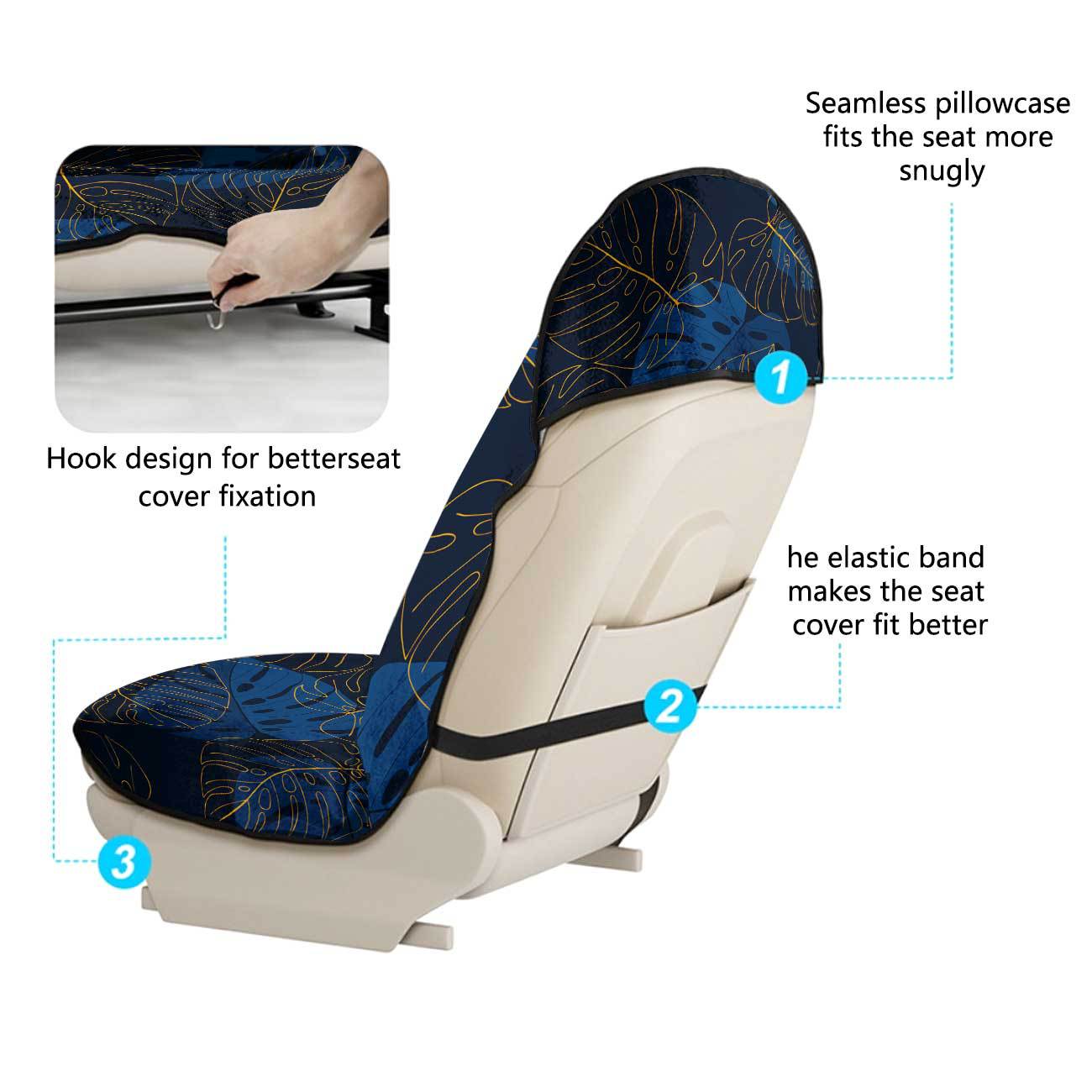 Car seat towel cover, front seat protector, suitable for gym and exercise, universal for all seasons, car use 125