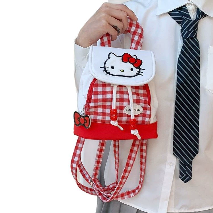 Классический рюкзак Hello Kitty, маленькая сумочка через плечо
