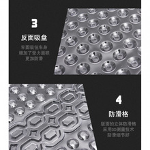 【通用】汽车脚垫子透明四季主驾驶脚踩脚踏小车地垫车垫金小