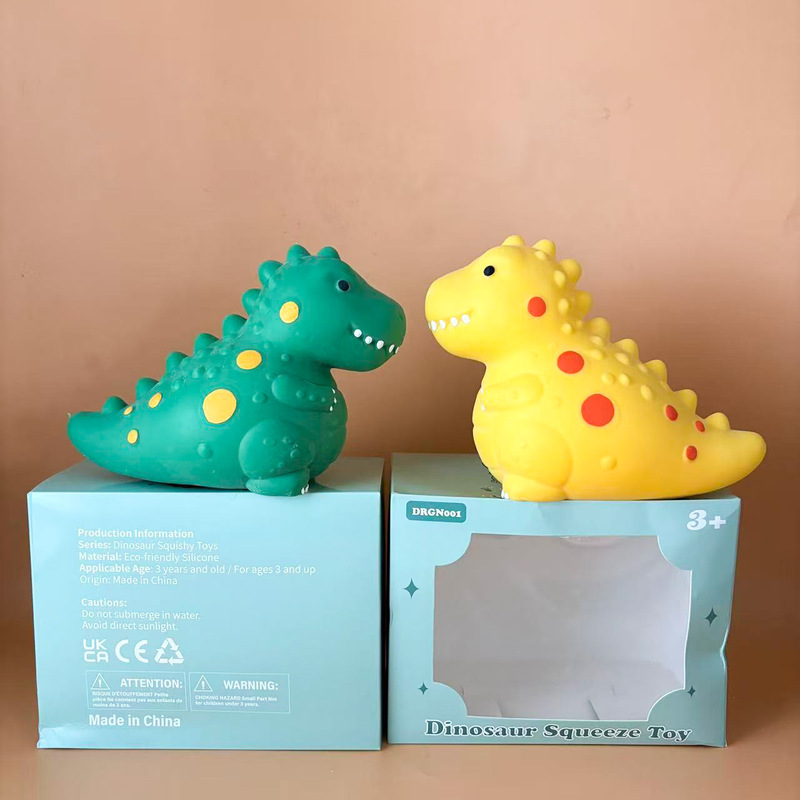 New cross-border large dinosaur milk dragon squeeze toy, stress-relief toy, slow-rebound venting toy