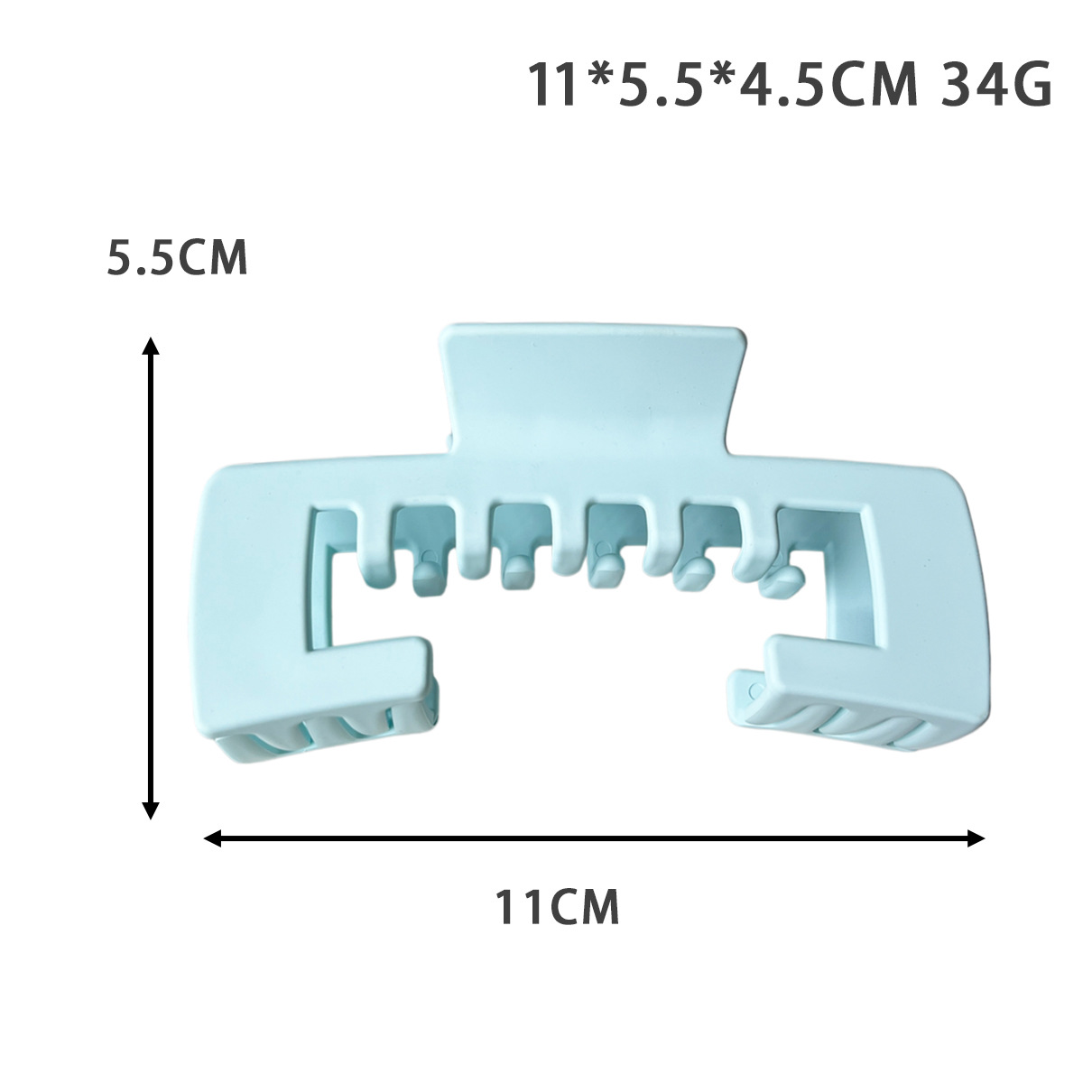 2026PC clip de cabello de textura gas clip de cabello nuevo clip sombrero mujer cabeza detrás de la cabeza transfronteriza grande otro