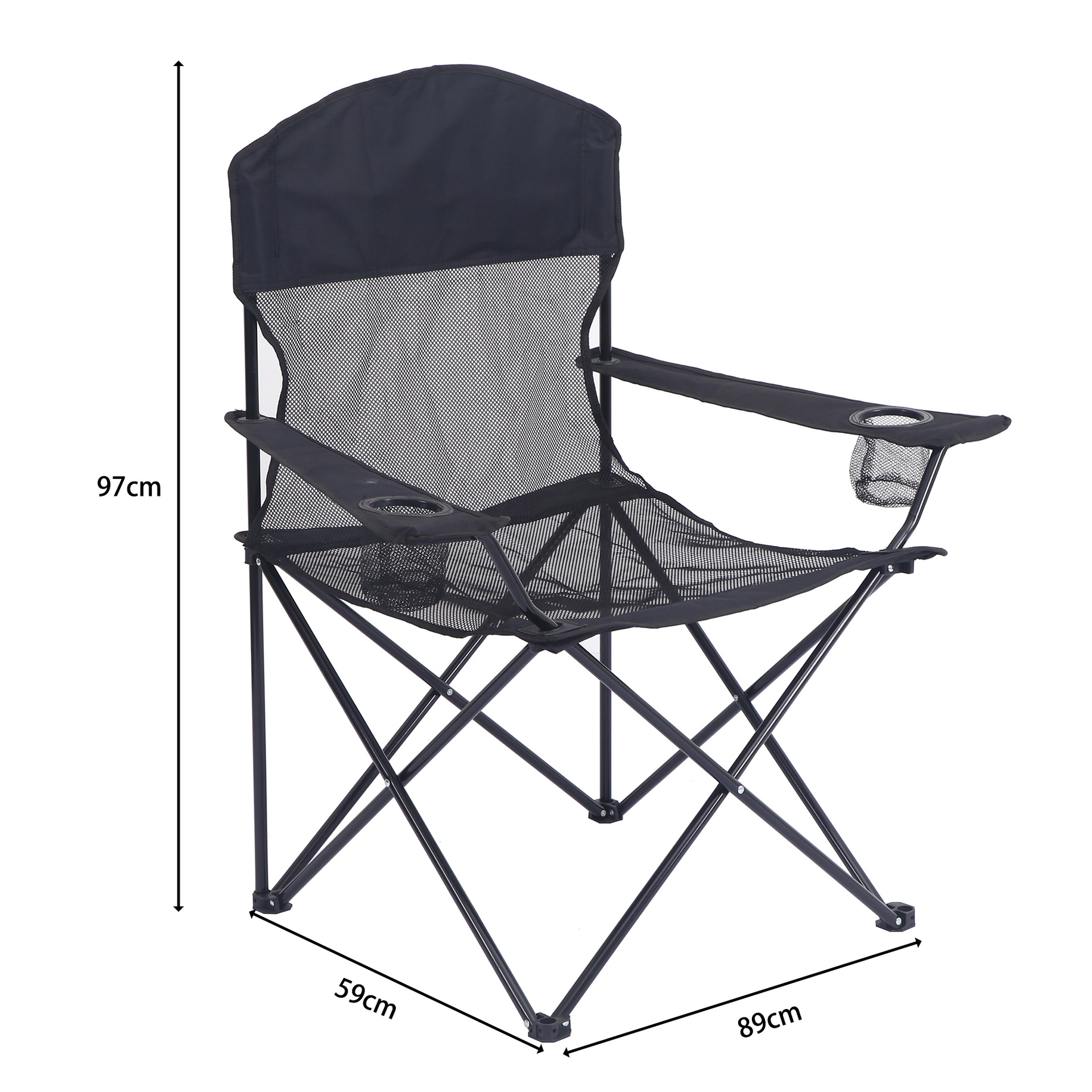 Silla de luna de malla al aire libre Silla plegable portátil hueca Camping Picnic Silla de pesca de ocio