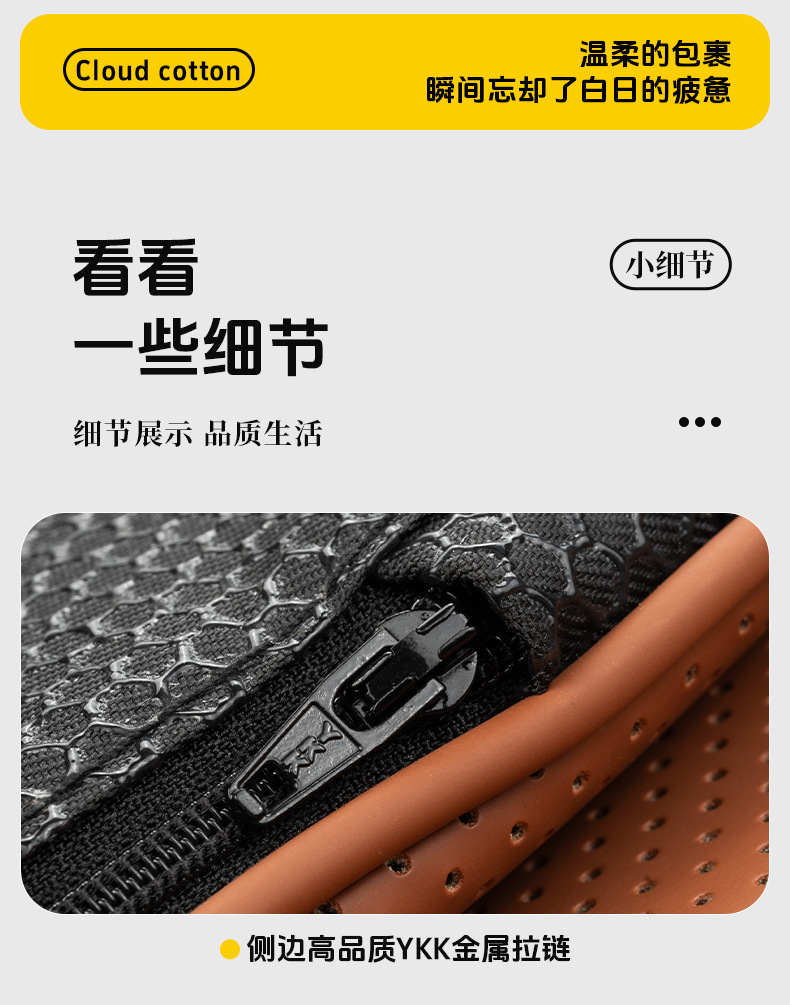 Cross-border new car headrest advanced sense suitable for Maybach breathable neck protection waist protection pillow cushion suit