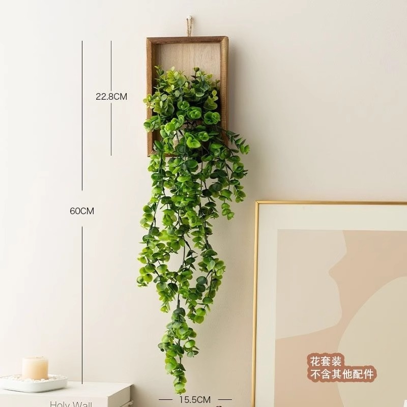 Long eucalyptus + wall hanging [with traceless nails]